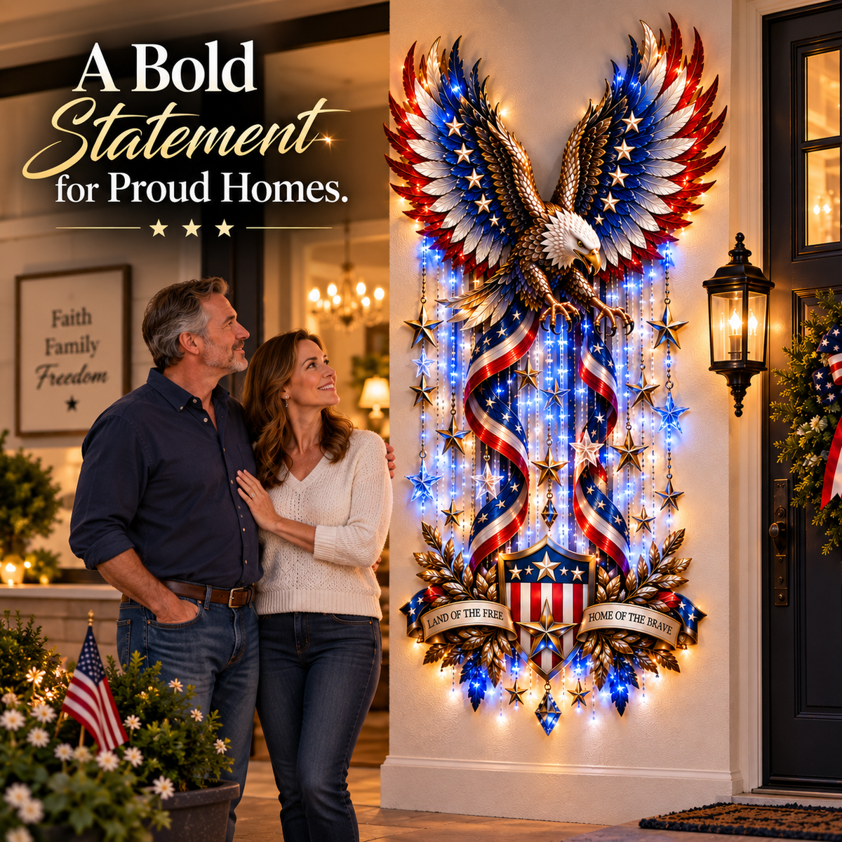 🦅 Liberty Skyfall™ | Stars Fall. The Eagle Rises. Freedom Glows. 🇺🇸