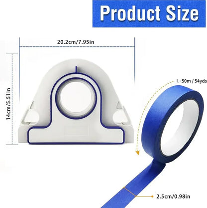 🎨 Painter’s Tape Applicator – Precision Edge Guide & Built-In Cutter