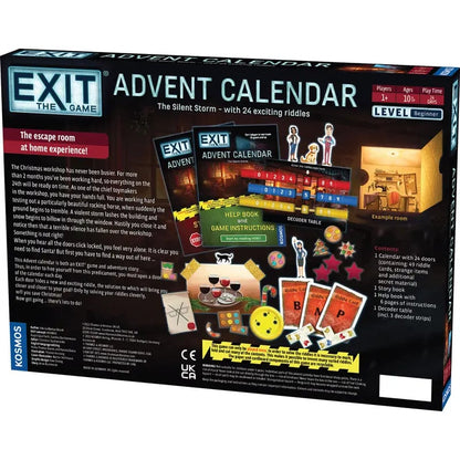 🔎🎄 24 Days to Escape Santa’s Workshop – Christmas Puzzle Advent Calendar 🗝️✨