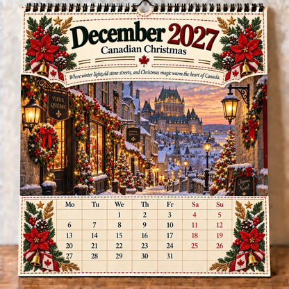 🇨🇦 Canada 160: Our Home, Our Story – 2027 Commemorative Wall Calendar 🍁