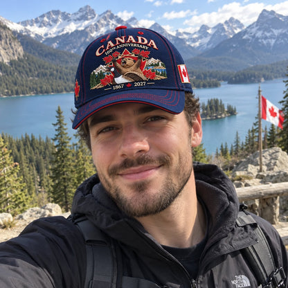 🔥 Last Day 50% OFF 🇨🇦 True North 160 | Canada Heritage Anniversary Cap 🍁