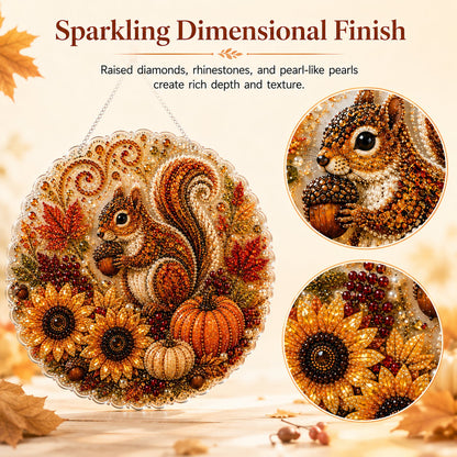 DIY Autumn Diamond Art Hanging Ornament Kit 🍂