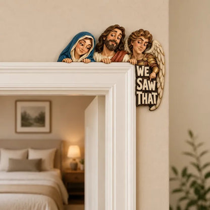 🔥 Last Day 60% OFF | 👀 Caught You Looking™ Door Topper