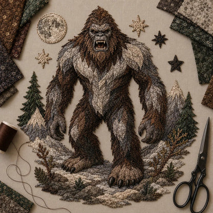 ⏳ Last Day 49% OFF 🌙 Beginner-Friendly DIY Fantasy Creature Patchwork Art Kit