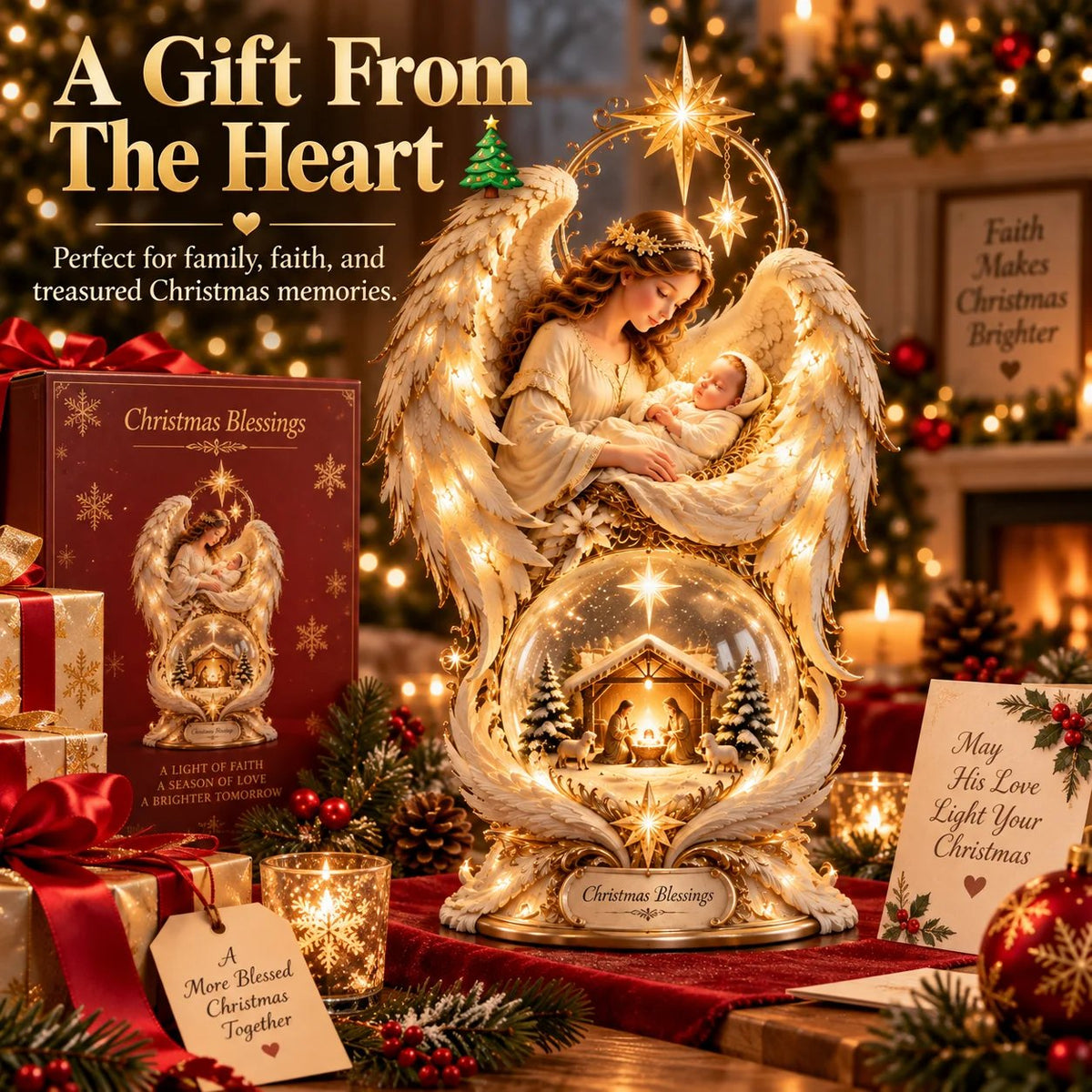🌟 Bethlehem Comes to Life | Illuminated Nativity Scene ✝️