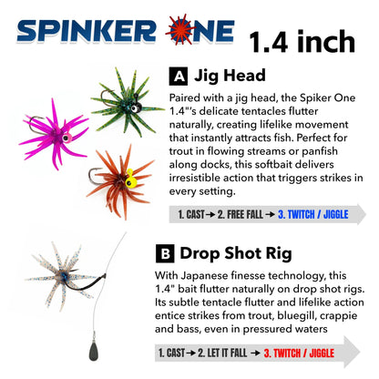 🎣🐙 Tentacle Finesse Soft Plastic Lure