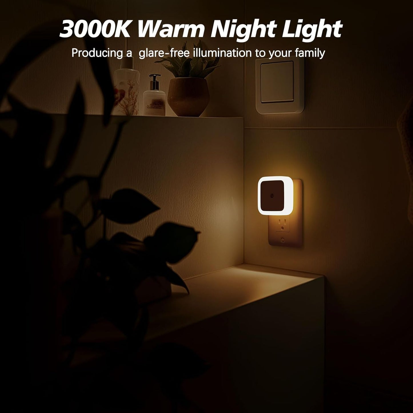 ✨Night Lights Plug into Wall 6-Pack