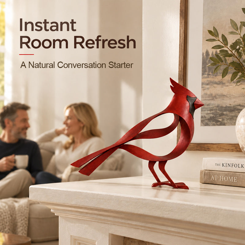 🕊️ Elegant Minimalist Metal Bird Sculpture | A Graceful Moment Inspired by Nature
