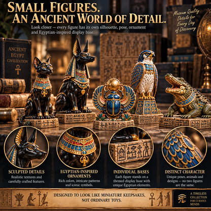 ✨ Ancient Egypt Sacred Guardians – 24-Day Collector’s Advent Calendar