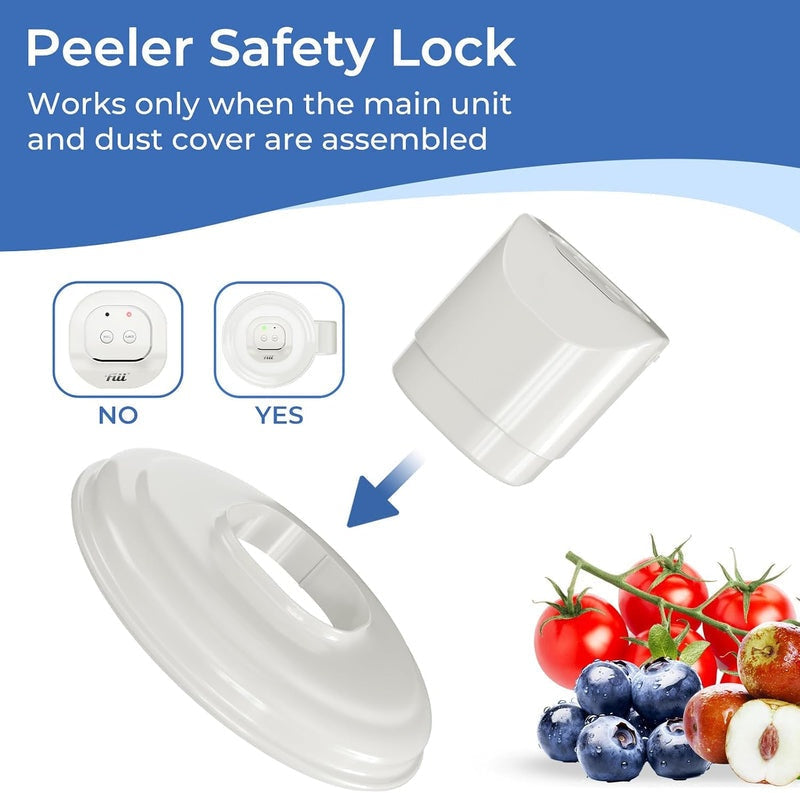 🔥LAST DAY 50% OFF - 🍎 Universal Automatic Fruit Peeler – Smart Kitchen Gadget For Effortless Peeling