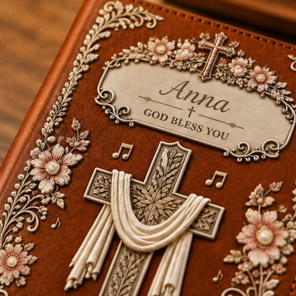 ✝️ Faith Over Fear Personalized Prayer Journal | Your Name, Your Faith, Your Story