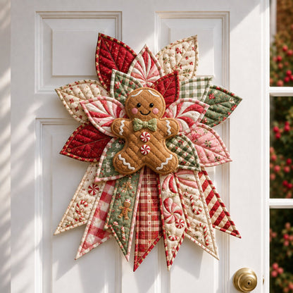 🎉 Holiday Celebration 50% OFF 🎄Christmas Keepsake Quilted Door Hanging DIY Sewing Kit