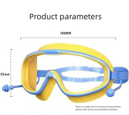 🔥Last Day Promotion 50% OFF-🔥HD children's large frame waterproof and anti-fog swimming goggles