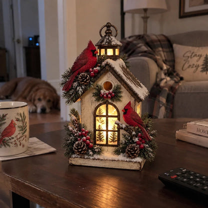 ❤️ Cardinal Cottage in Winter | A Cozy Home for Redbird Lovers