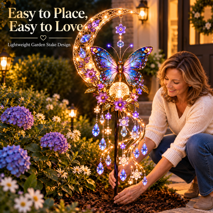 🦋 Moonwing Cascade™ | A Little Garden Magic After Dark 🌙