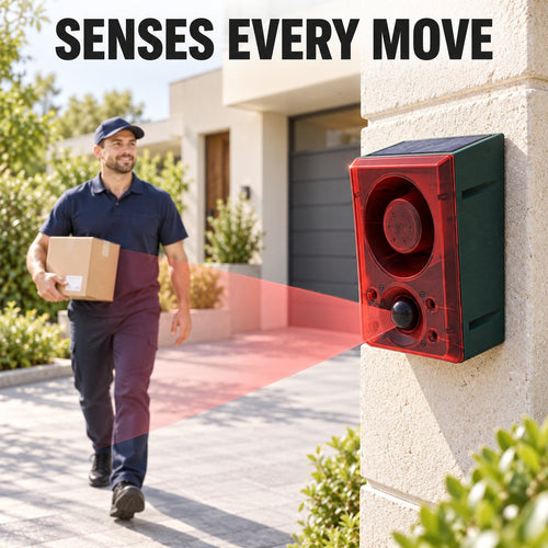 ⏰ LAST DAY 50% OFF | ☀️ Solar Motion Alert for Safer Outdoor Spaces 🚨🏡