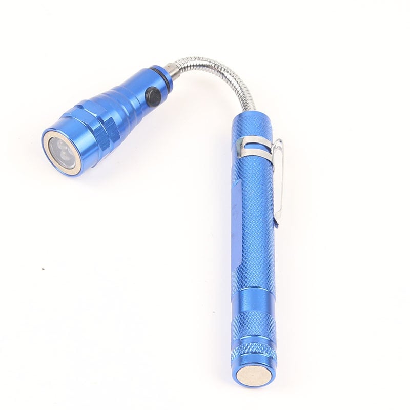 🔦🧲 USB Rechargeable LED Magnetic Pickup Tool with Flexible Neck