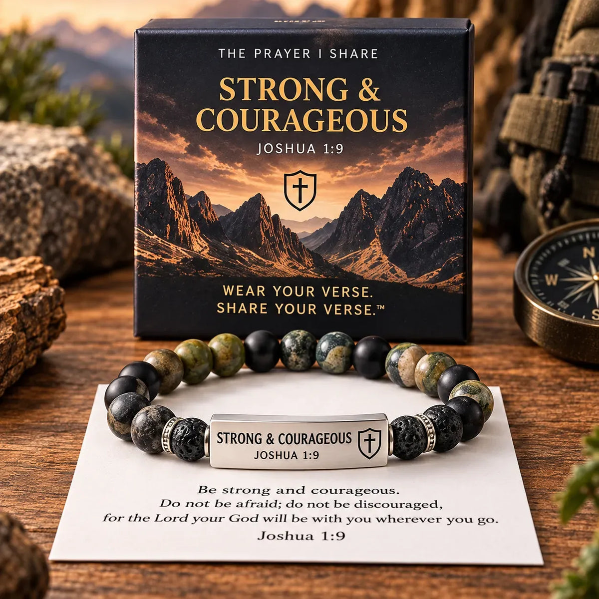 ✝️ Wear Your Verse™ | Scripture Bracelet Collection with 6 Bible Messages