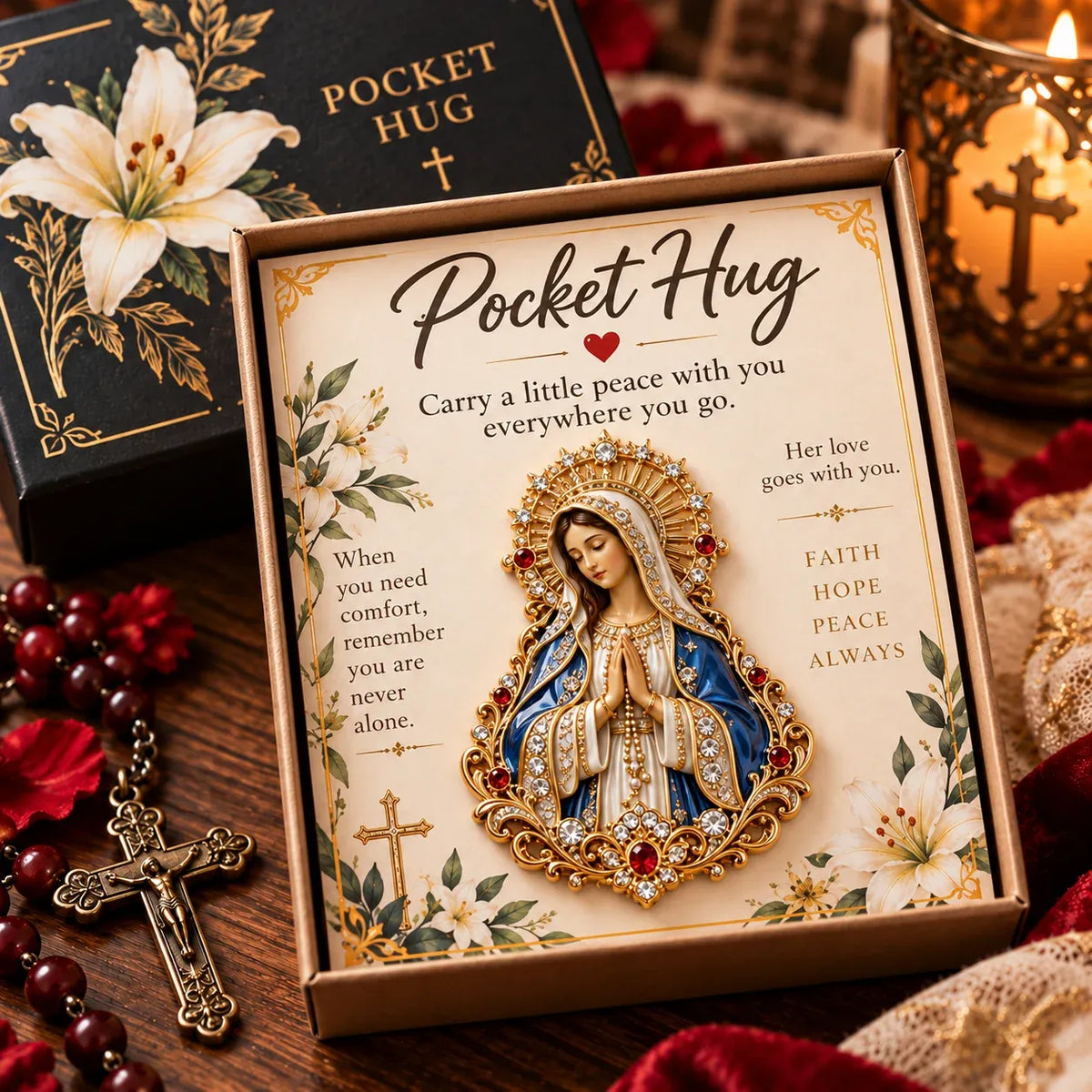 🤍 Faith Pocket Hug – A Little Reminder to Carry With You