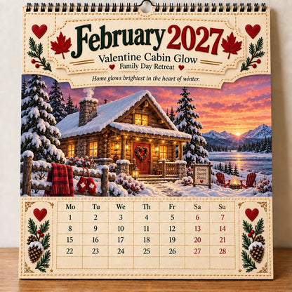 🇨🇦 Canada 160: Our Home, Our Story – 2027 Commemorative Wall Calendar 🍁