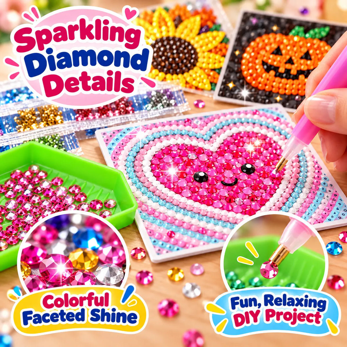 💎✨ 2027 Diamond Art Calendar Kit – 12 Months of Sparkling Creativity