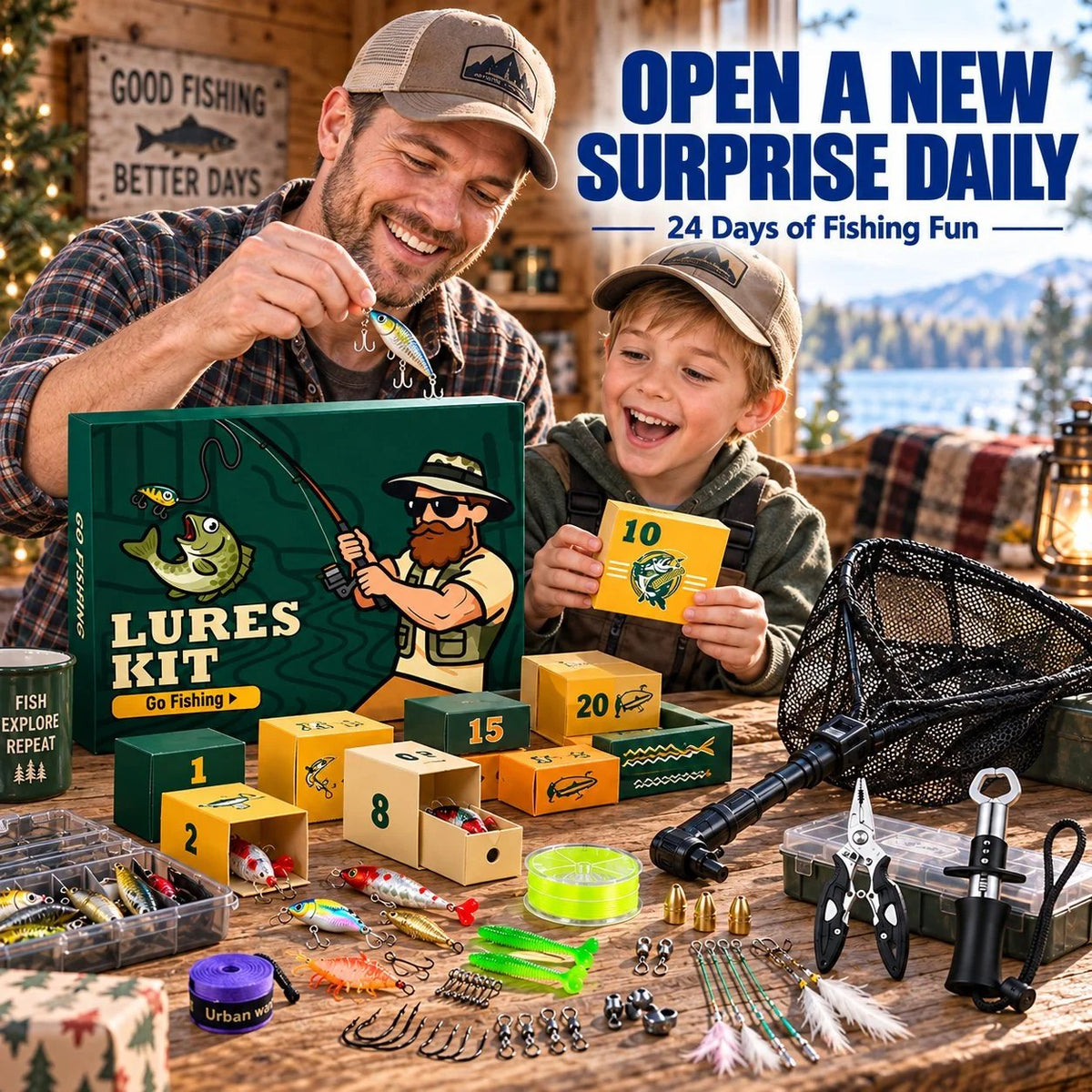 🎣 Joe’s 24 Days of Fishing Christmas Advent Calendar | An Angler’s Holiday Catch 🎄
