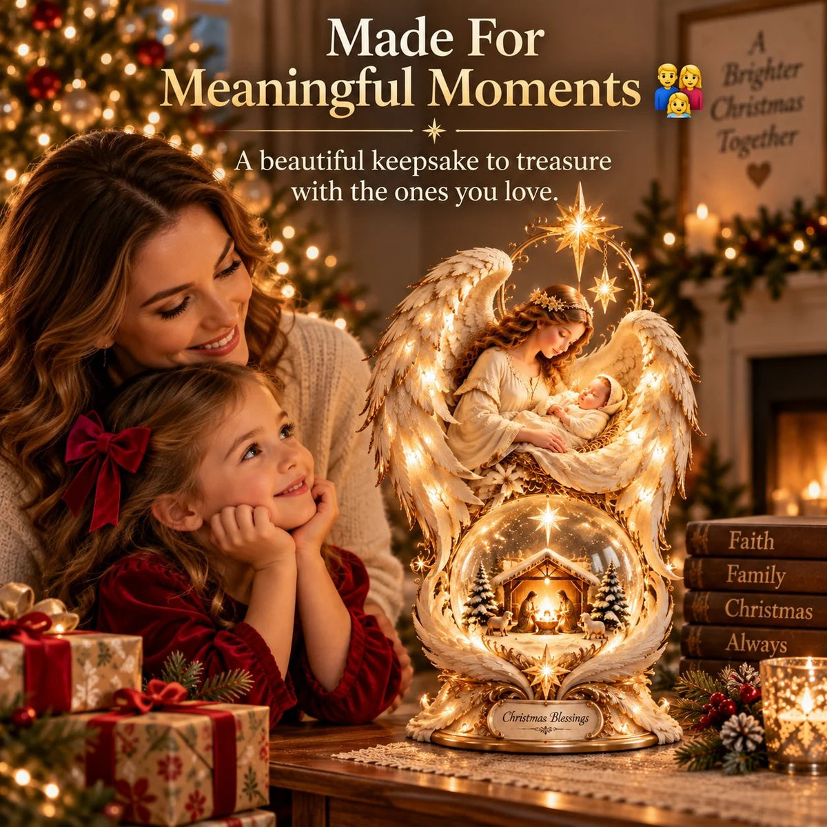 🌟 Bethlehem Comes to Life | Illuminated Nativity Scene ✝️
