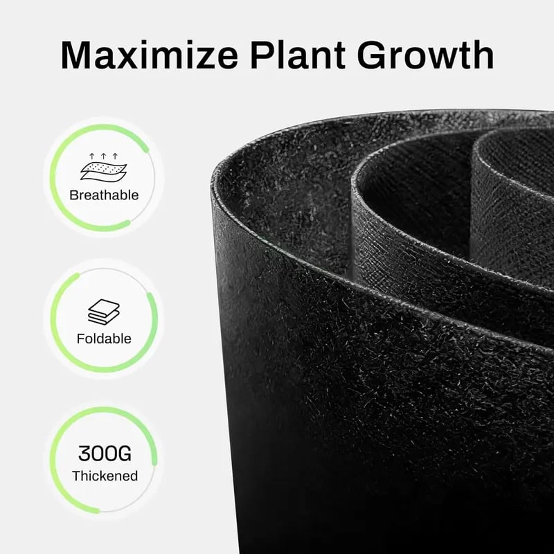 🌱🪴 Heavy-Duty Grow Bags | Aeration Fabric Pots with Handles for Vegetables, Flowers & Fruits