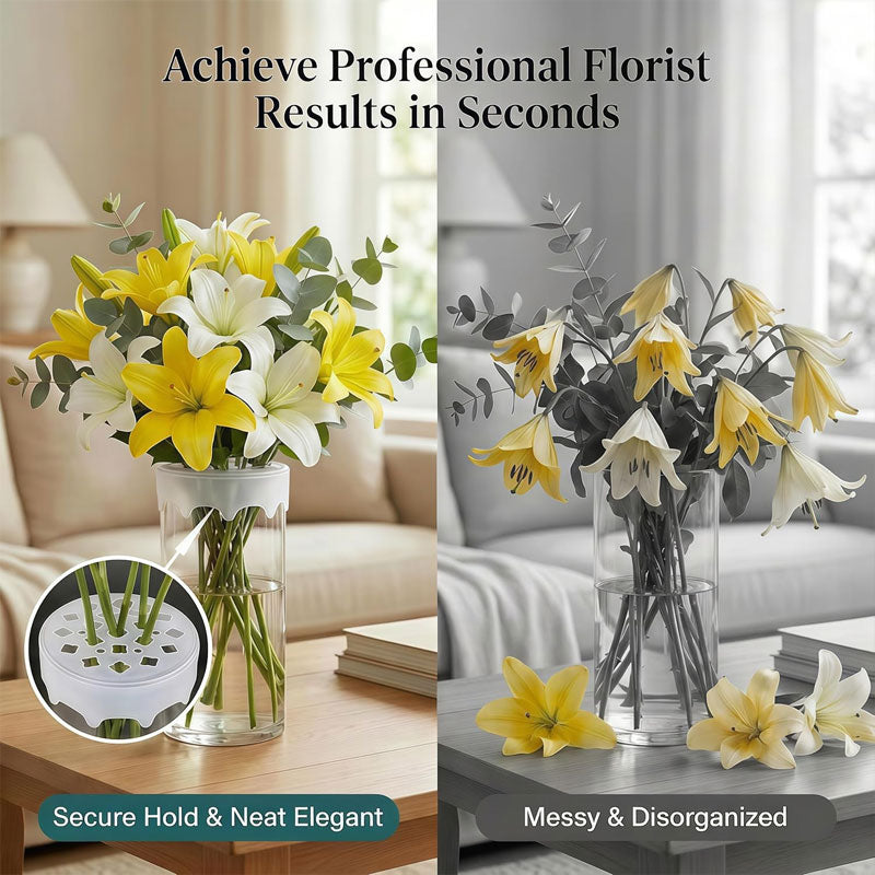✨BUY 1 GET 1 FREE🌸 Silicone Flower Arranging Grid Vase Holder