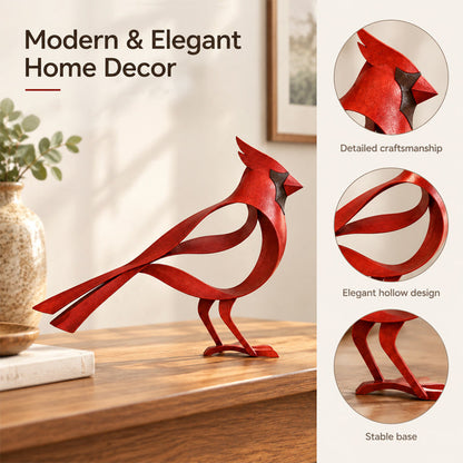 🕊️ Elegant Minimalist Metal Bird Sculpture | A Graceful Moment Inspired by Nature