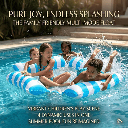 Adult inflatable water recliner float board
