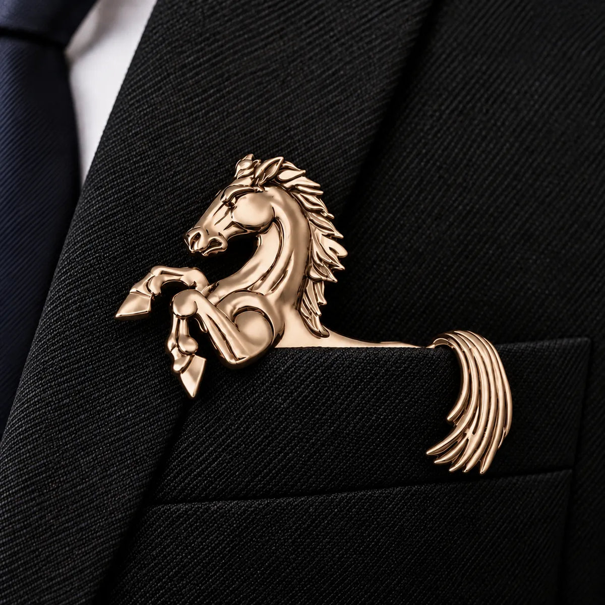✨ Luxury Sculpted Animal Brooch – Premium Statement Piece for Suits & Blazers