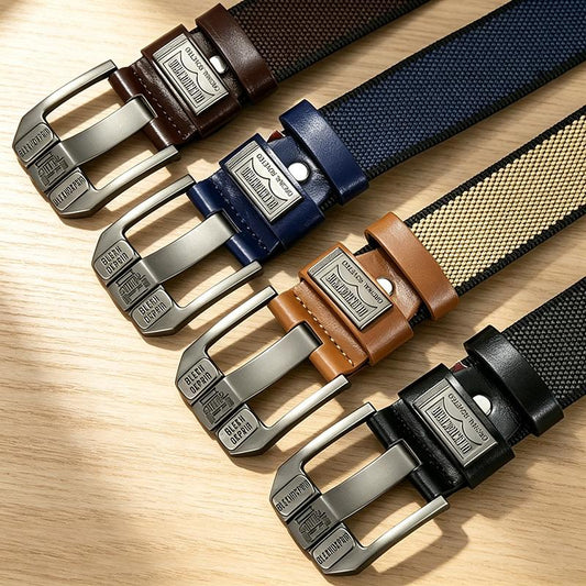 👖✨ Buckle-Free Elastic Belt – Smooth Fit, All-Day Comfort