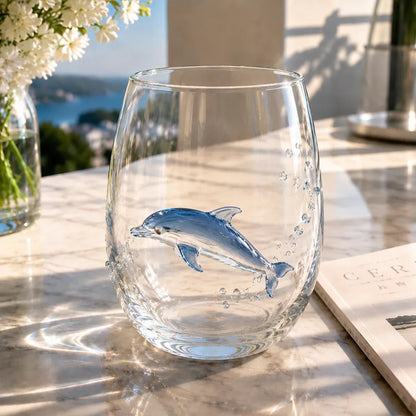 🔥Last Day 49% OFF🌊Handcrafted Blue Ringed Octopus Art Glass Cup