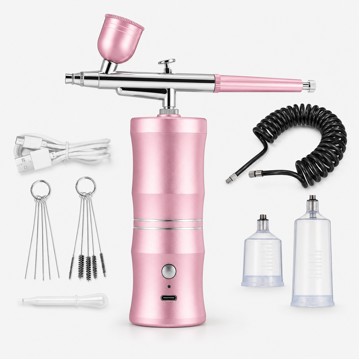 Electric Airbrush Kit with Compressor