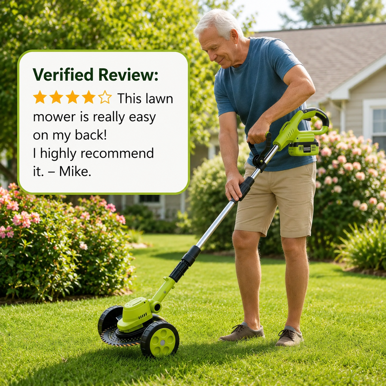 ⚡ 3-in-1 Cordless Grass Trimmer with 2×21V Batteries | Trim, Edge & Brush Cut with Ease