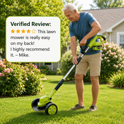 ⚡ 3-in-1 Cordless Grass Trimmer with 2×21V Batteries | Trim, Edge & Brush Cut with Ease