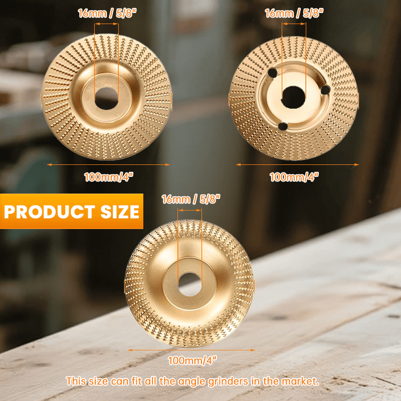 ⚡50K+ SOLD!✨3PCS Wood Carving Disc Set
