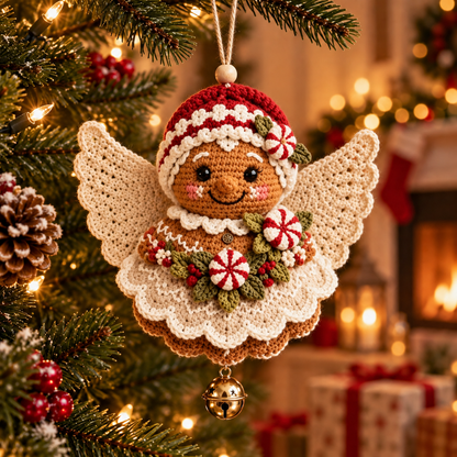 👼✨ Stitch an Angel™ | DIY Crochet Christmas Ornament Kit 🎄