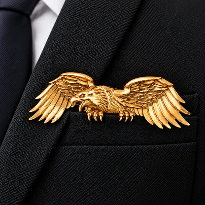 ✨ Luxury Sculpted Animal Brooch – Premium Statement Piece for Suits & Blazers