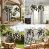 ✈️Free Shipping🌺Faux Crepe Myrtle Hanging Baskets – Ultra-Realistic🌸✨