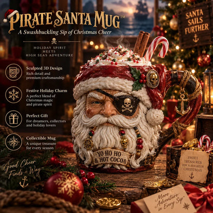 Last Day 49% OFF | 💀🎅 Twisted Santa Mugs™ – 3D Dark Christmas Collection