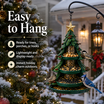 🔥🎄 Christmas Bird Café – 5 Whimsical Feeders for a Festive Winter Garden