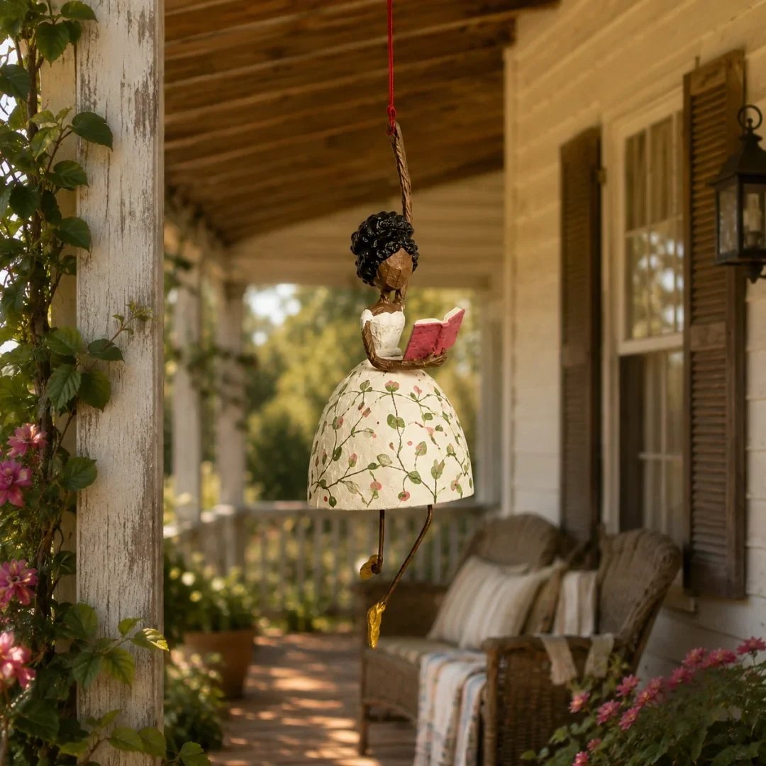 🌸💃 Whimsical Dancing Lady Hanging Decor – Colorful Floral Figurine for Home (📦Buy 2 Free Shipping)