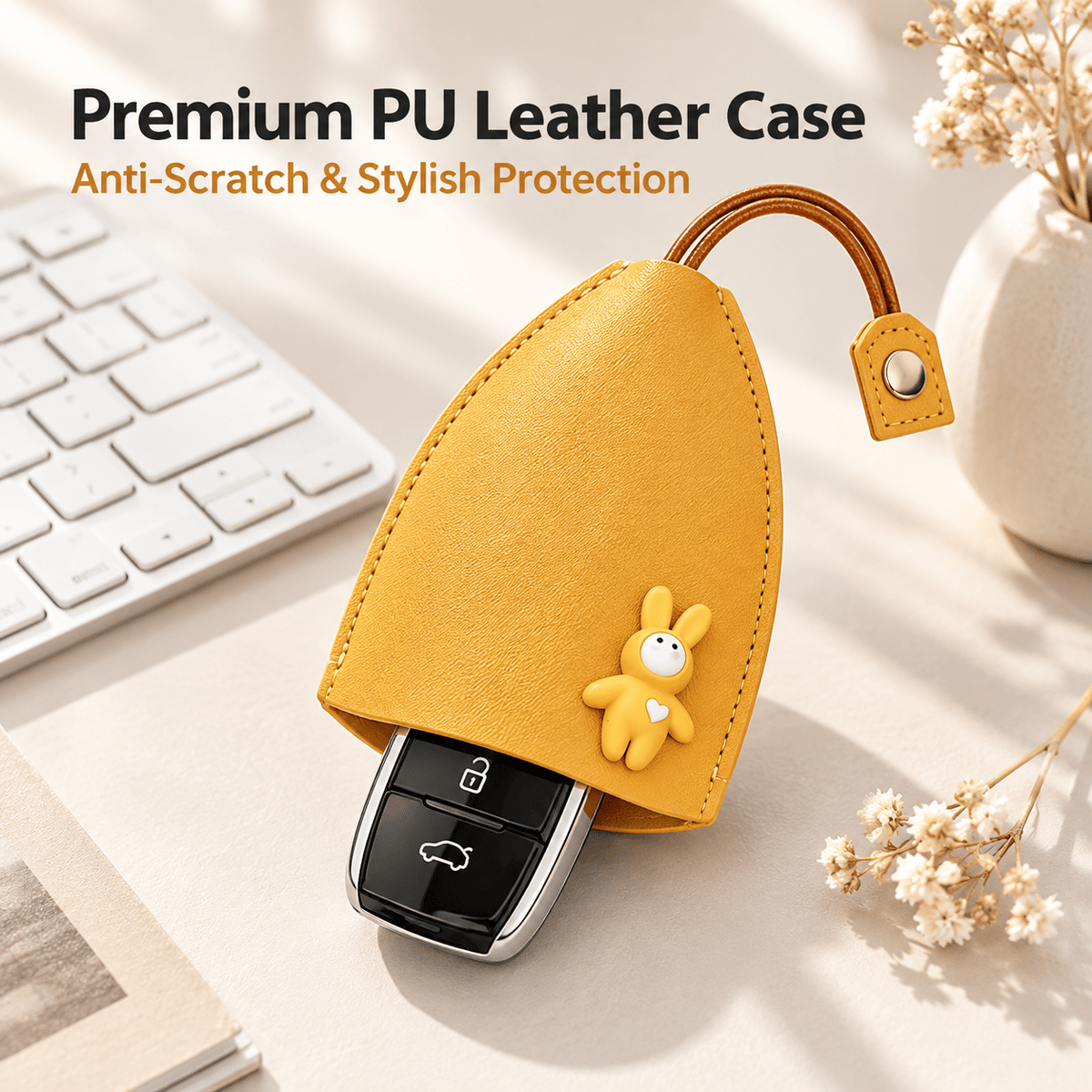 🔥 LAST DAY 49% OFF | 🐾 Cute Pull-Out Key Case | Keys Stay Hidden, Neat & Easy to Grab