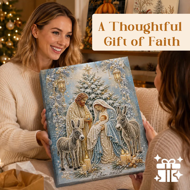 ✝️ Nativity Diamond Painting Kit | Christian Christmas DIY Faith Wall Decor ✨