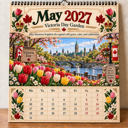 🇨🇦 Canada 160: Our Home, Our Story – 2027 Commemorative Wall Calendar 🍁