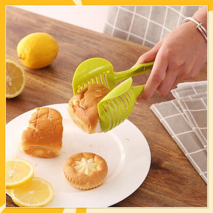 🔪 8-Slot Kitchen Slicing Guide - Safe & Even Fruit & Vegetable Cutter