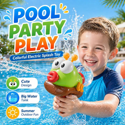 🦖💦 Cute Animal Electric Water Blaster for Kids ☀️💦  Design for Summer Pool & Beach Fun