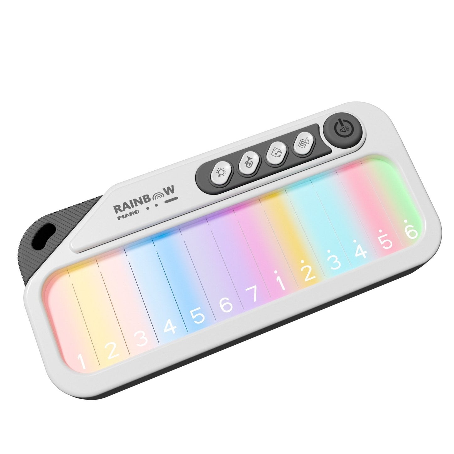 🎹 Rainbow Light-Up Kids Piano Interactive Learning Toy with Built-In Nursery Rhymes